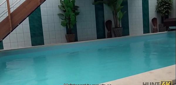  HUNT4K. Aventuras sexuales en una piscina privada